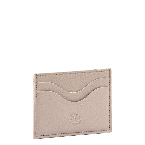 Salina | Porte-cartes en cuir vintage couleur mauve