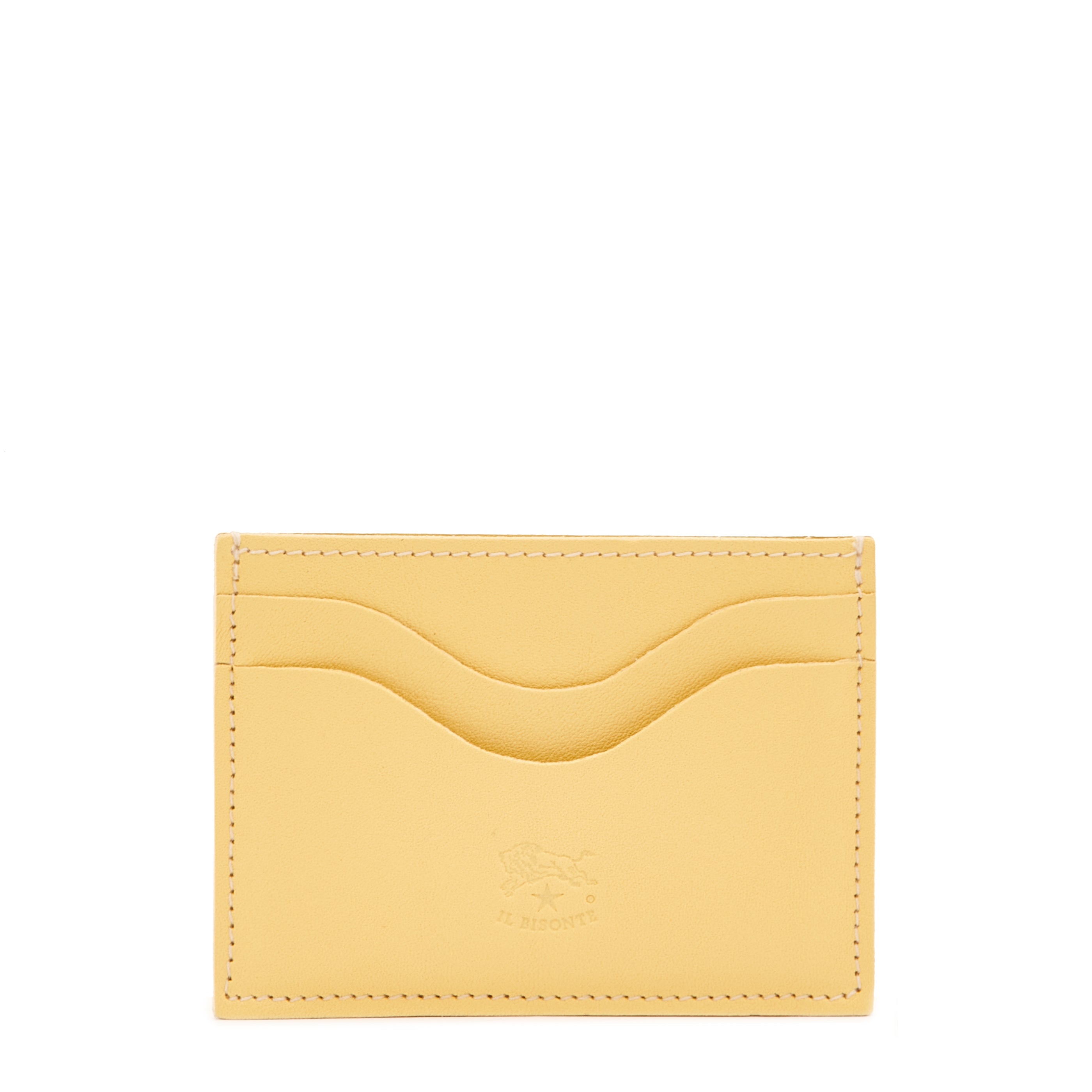 Salina | Card case in leather color vanilla