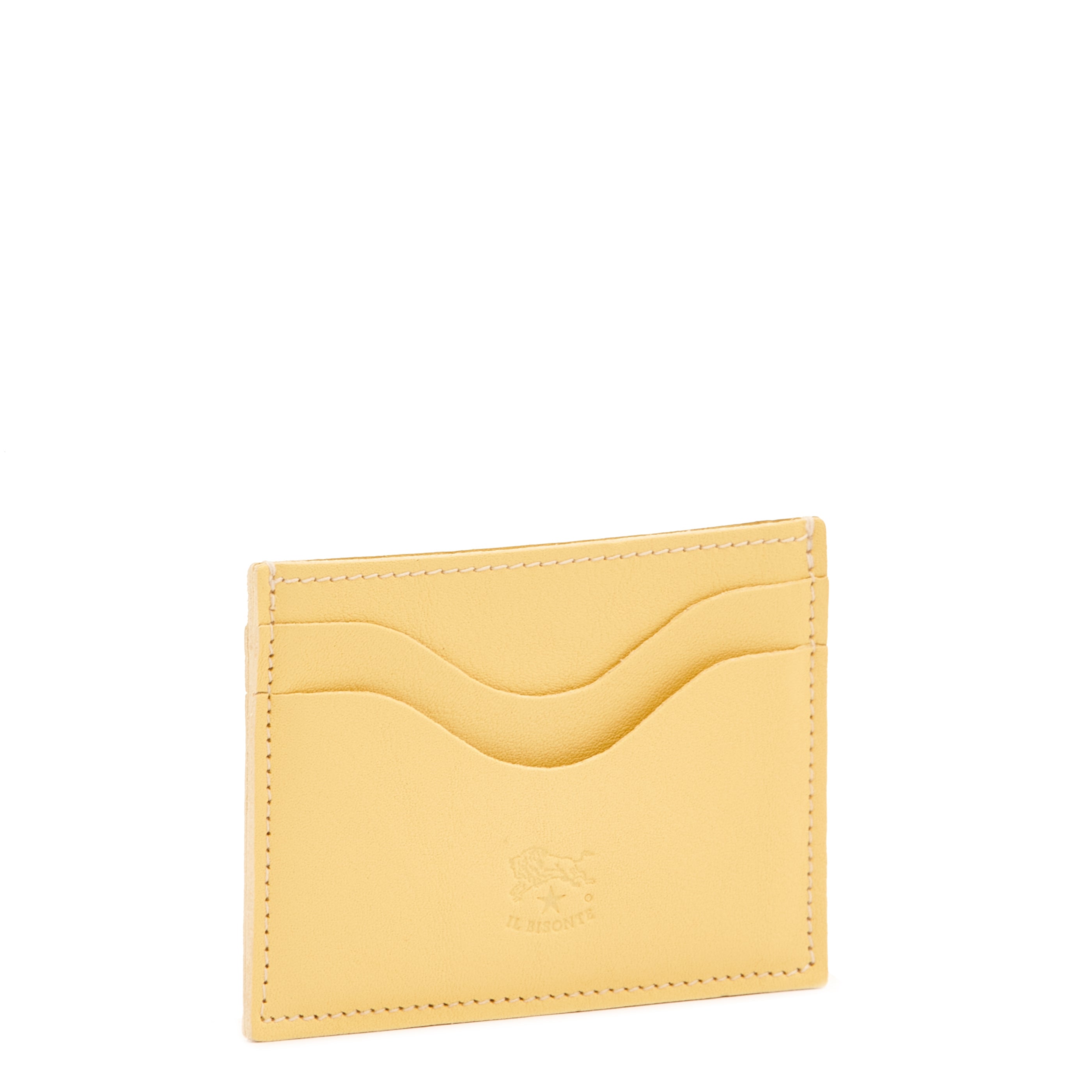 Salina | Card case in leather color vanilla