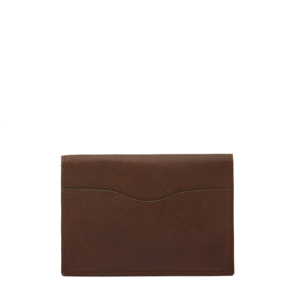 Galileo | Porte-cartes pour homme en cuir vintage couleur cafè