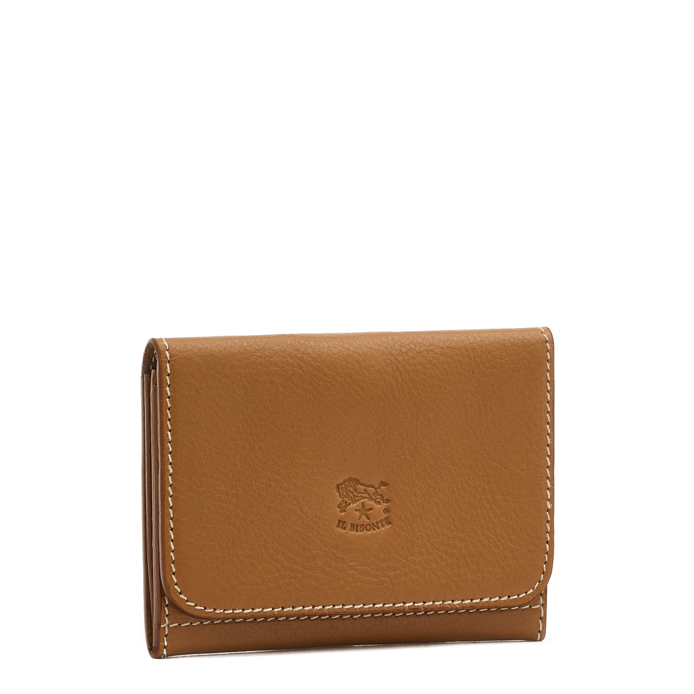 Galileo | Porte-cartes pour homme en cuir couleur gianduia