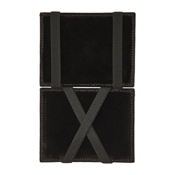 Duccio | Porte-cartes pour homme en cuir vintage couleur noir