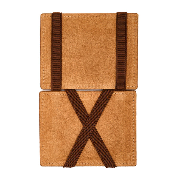 Duccio | Men's card case in vintage leather color natural