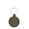 Duccio | Men's keyring in vintage leather color forest