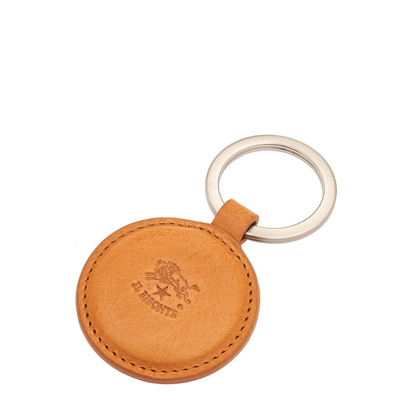 Duccio | Porte clefs pour homme en cuir vintage couleur naturel
