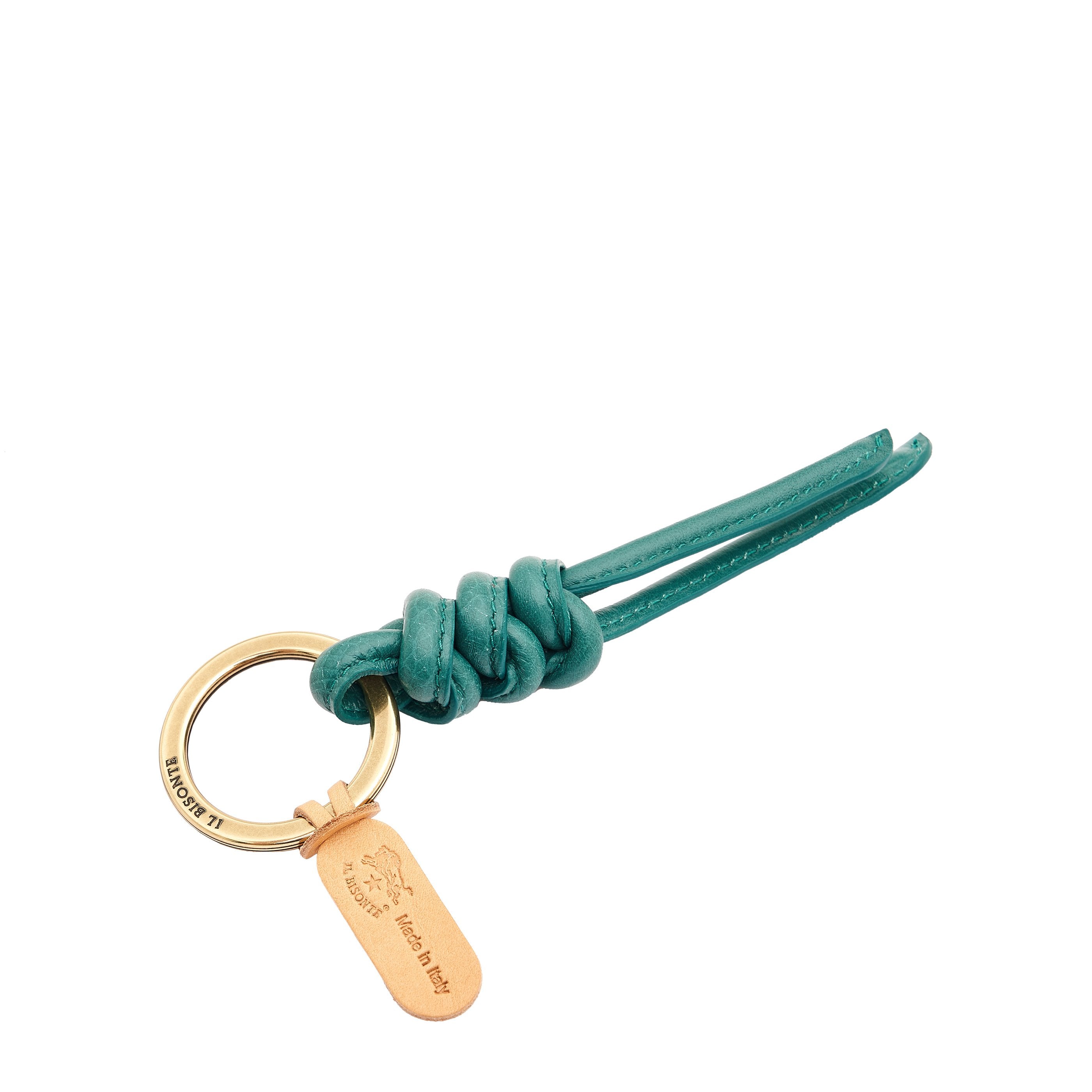 Snodo | Porte clefs pour femme en cuir couleur polinesia