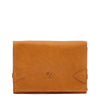 Wallet in vintage leather color natural