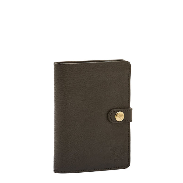 Women's wallet in calf leather color black