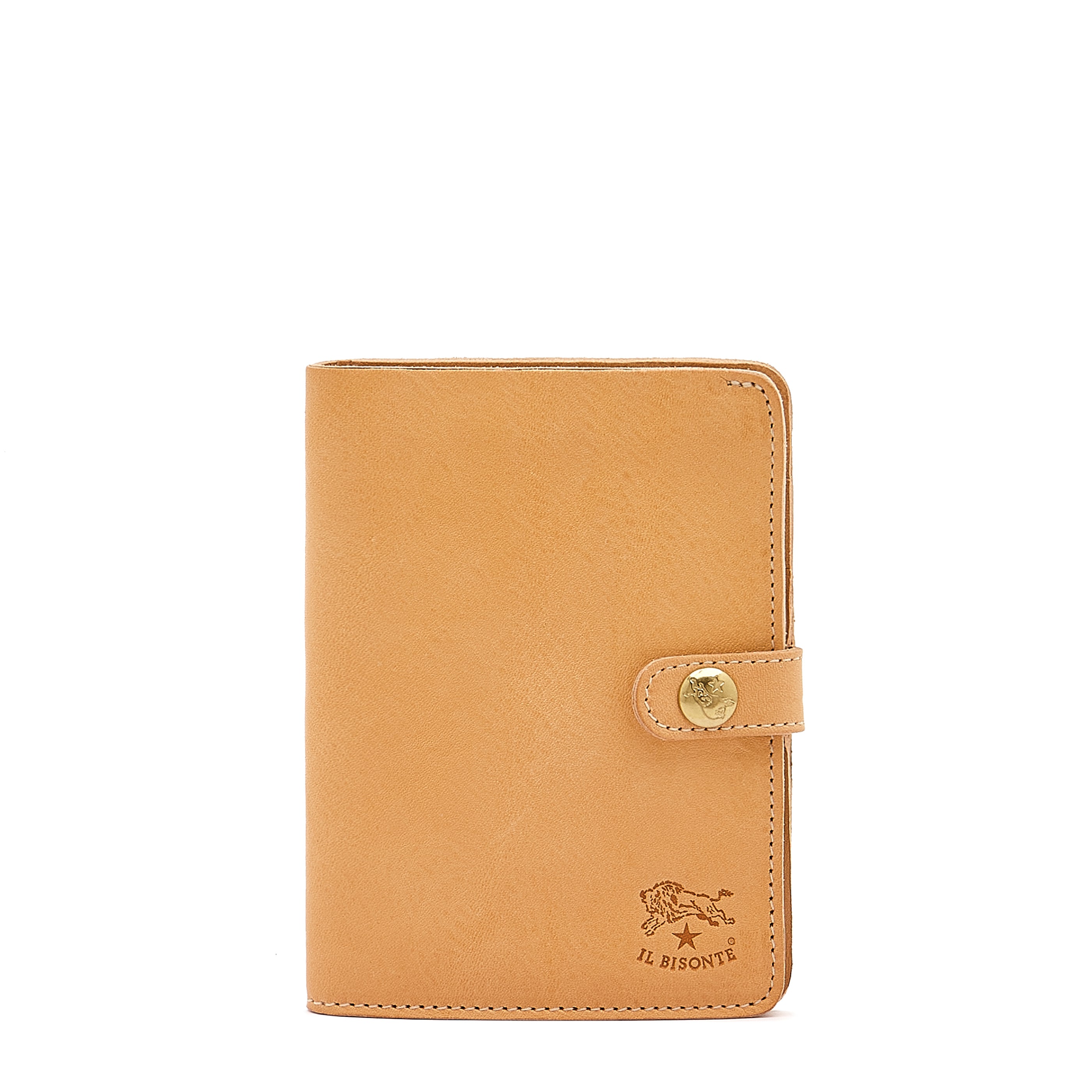 Women's wallet in calf leather color natural