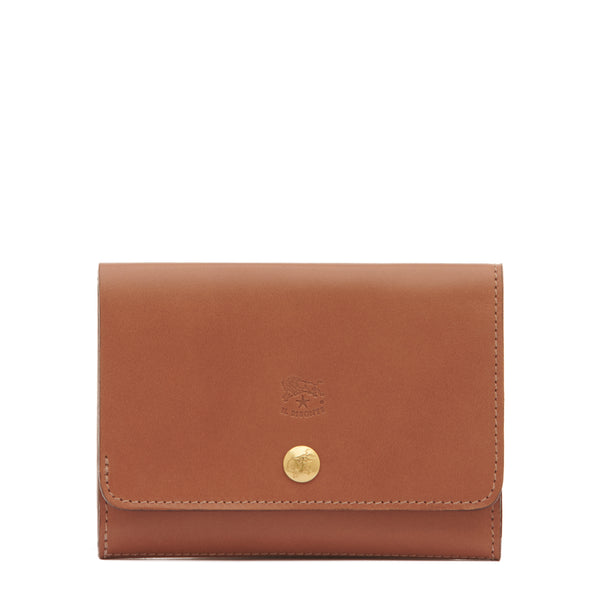 Alberese | Wallet in leather color chocolate