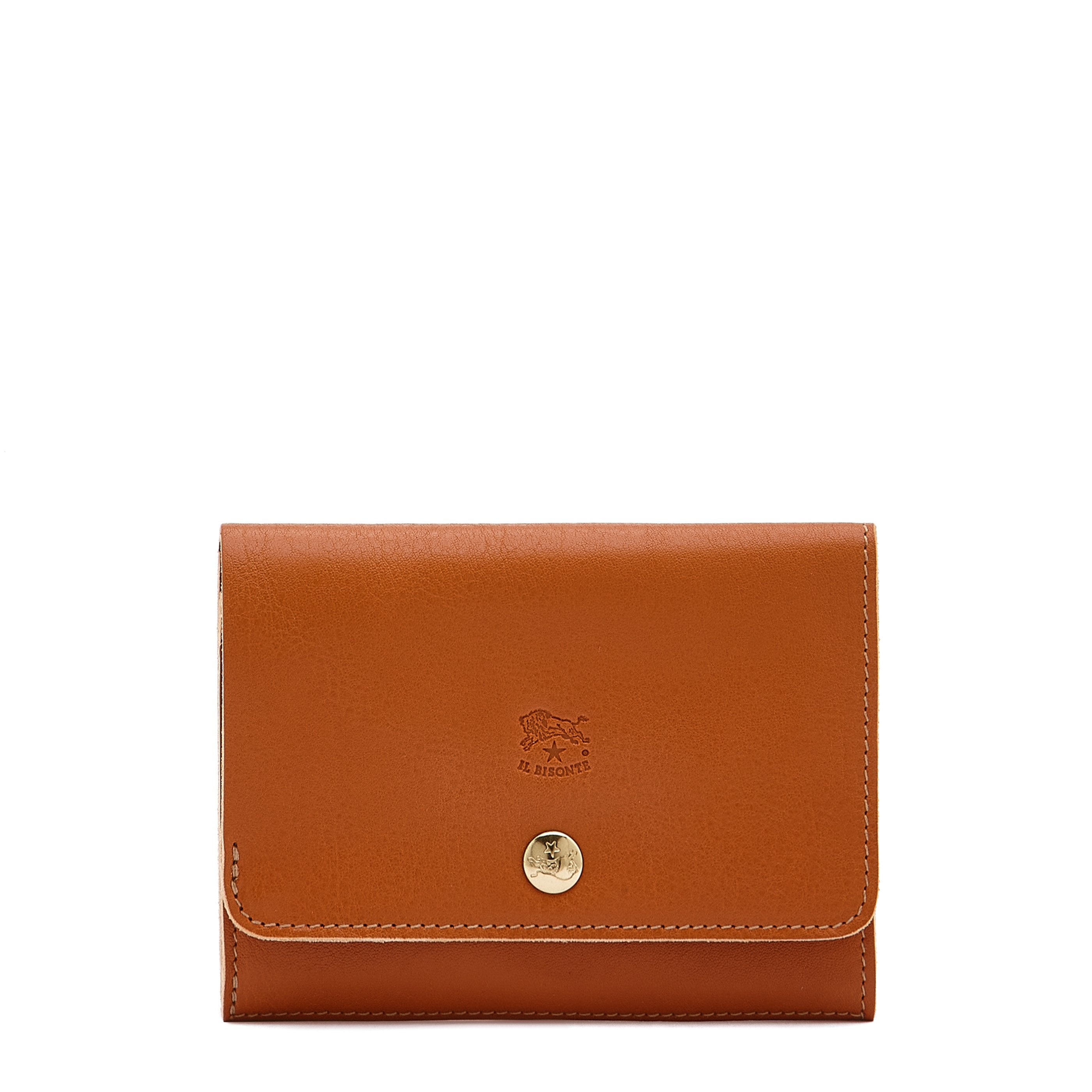 Alberese | Wallet in leather color caramel