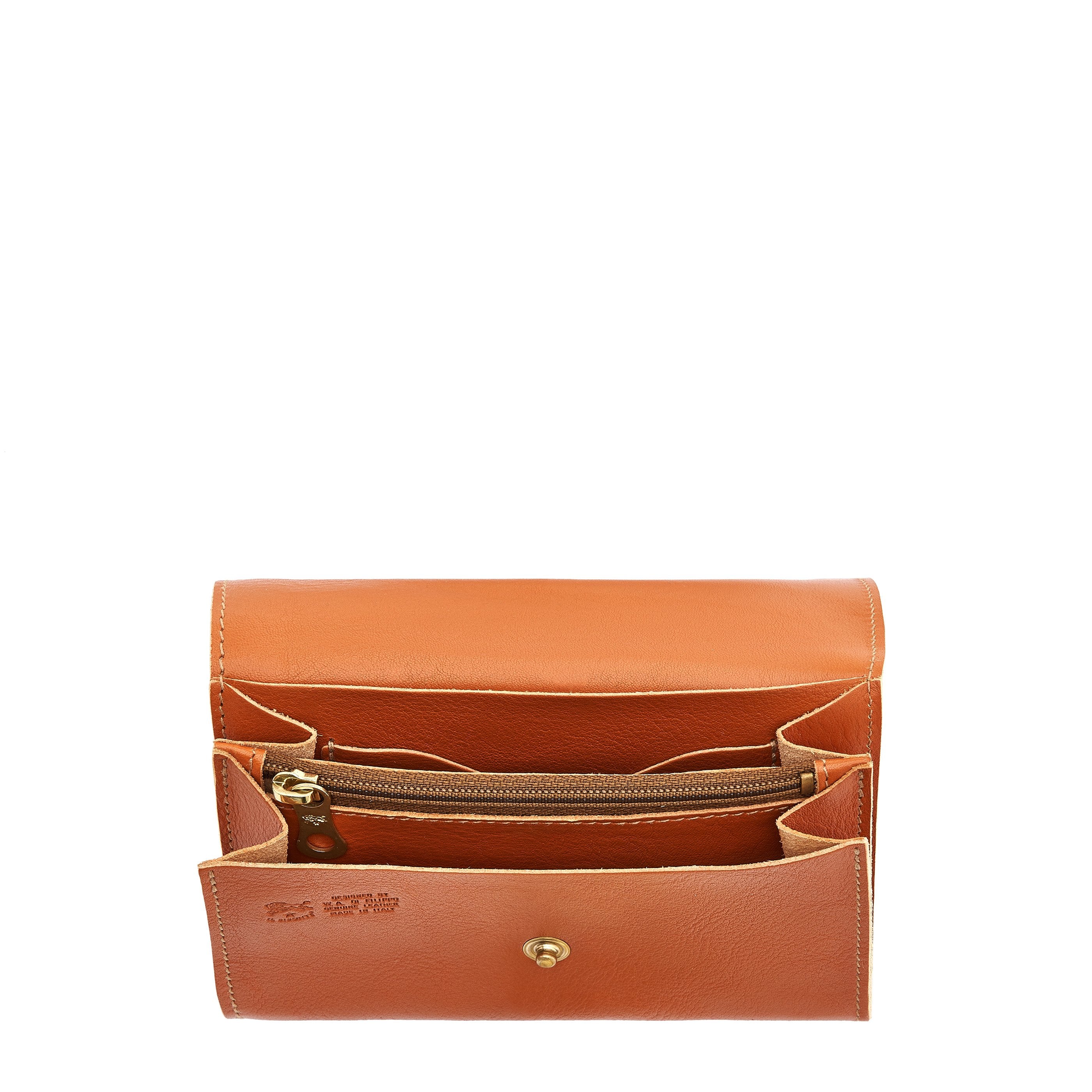 Alberese | Wallet in leather color caramel