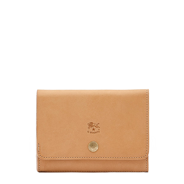 Alberese | Wallet in leather color natural