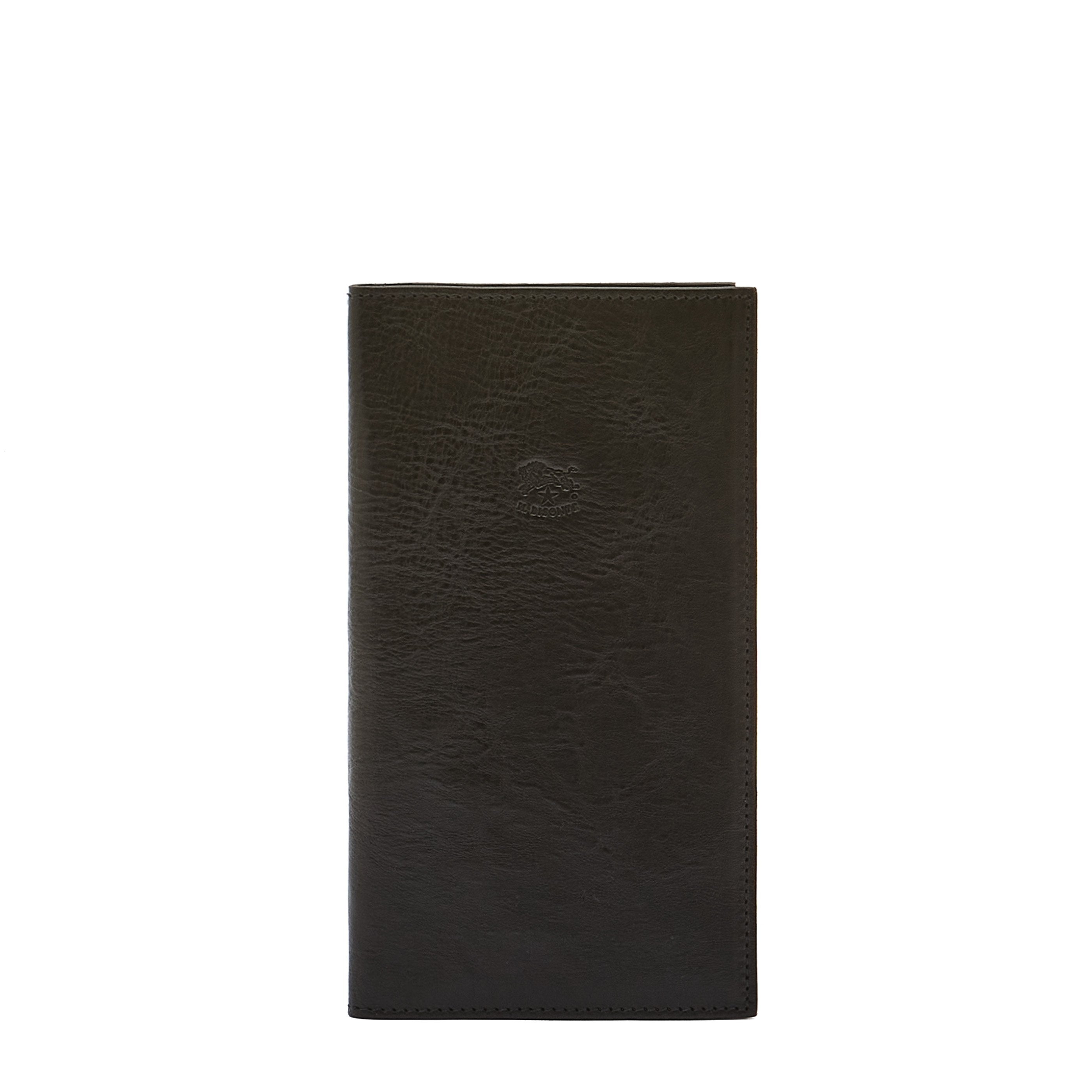 Portefeuille en cuir couleur noir