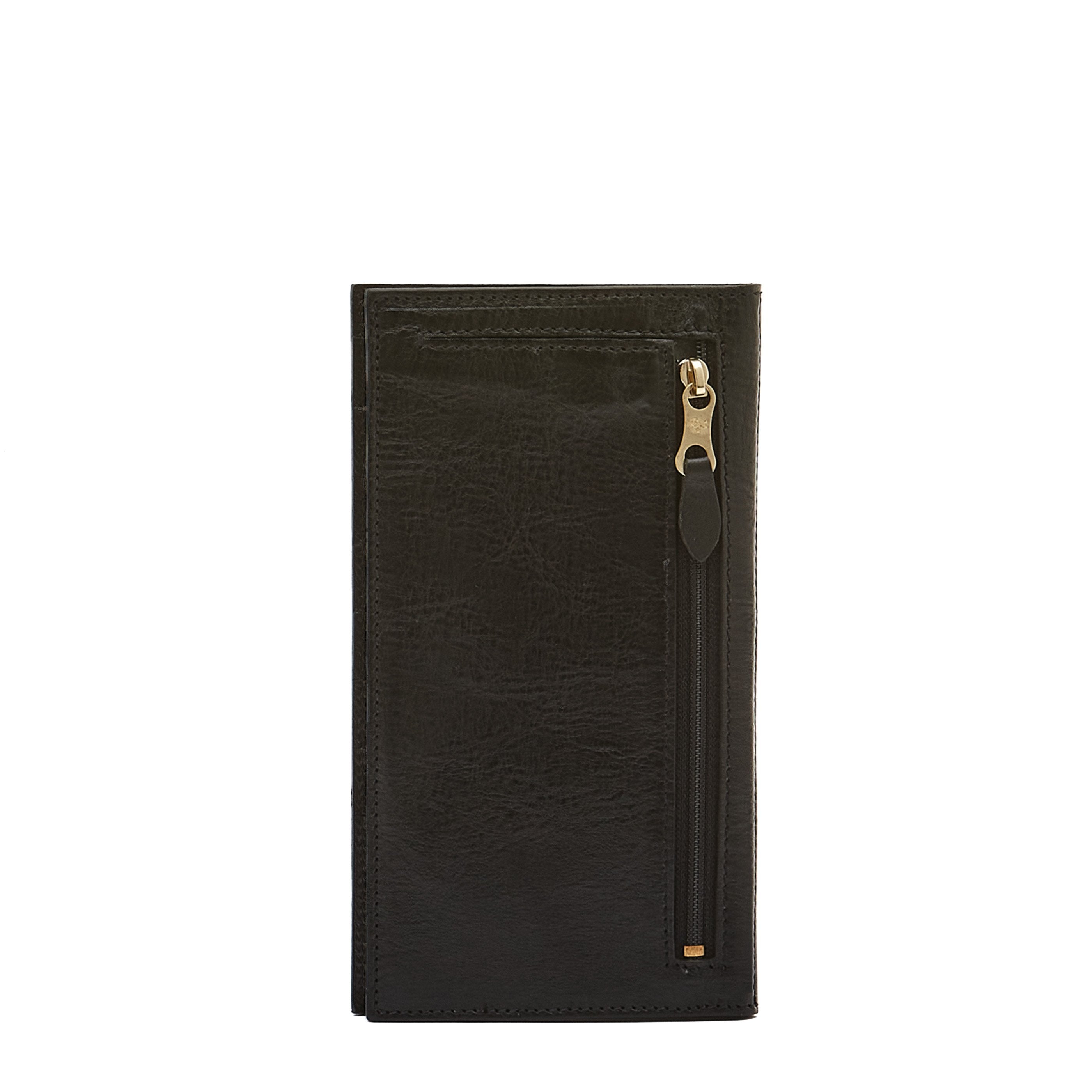 Portefeuille en cuir couleur noir