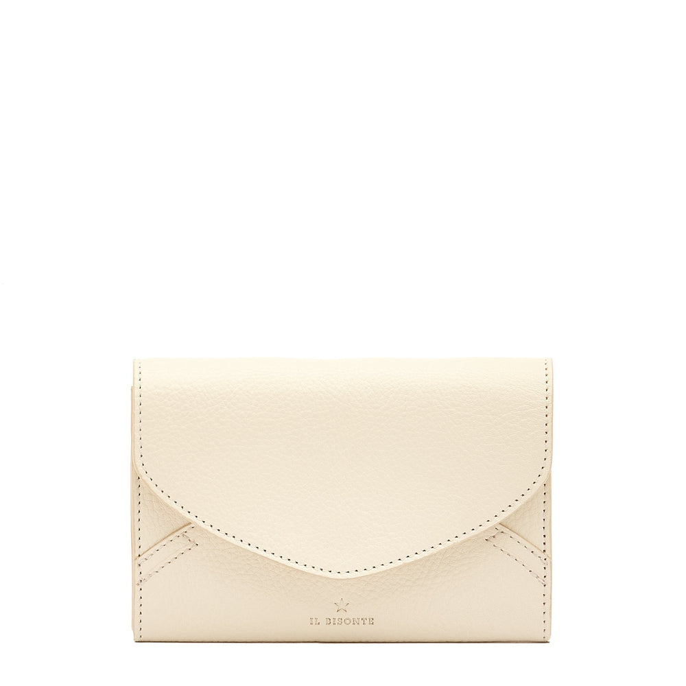 Esperia | Women's wallet in leather color white