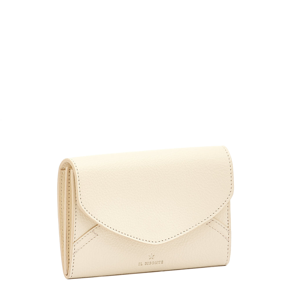 Esperia | Women's wallet in leather color white