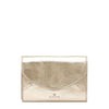 Esperia | Women's wallet in metallic leather color metallic platinum