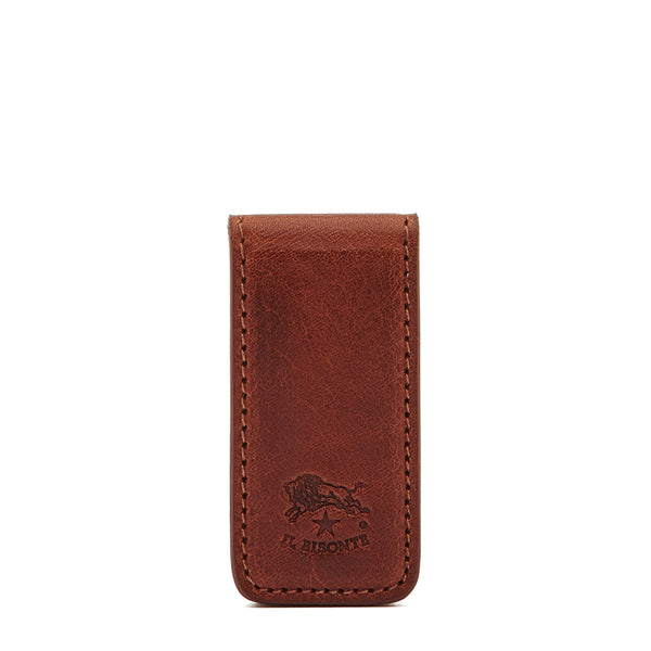 Duccio | Men's wallet in vintage leather color sepia