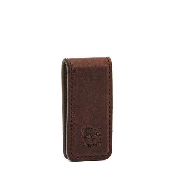 Duccio | Men's wallet in vintage leather color coffee