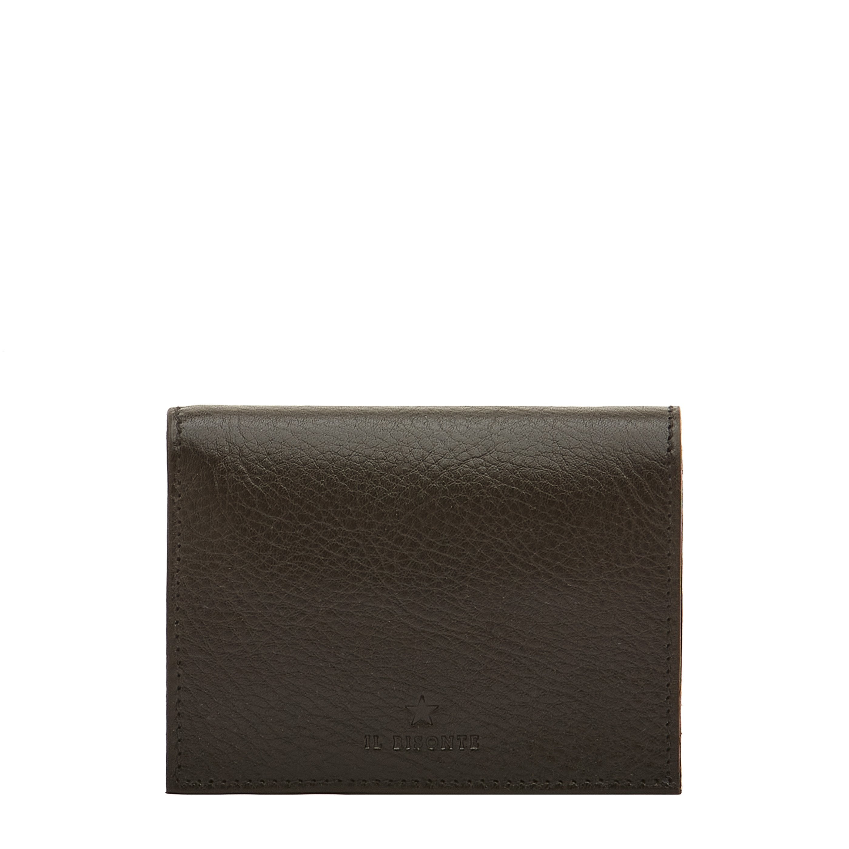 Oliveta | Women's small wallet in leather color black
