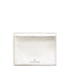 Oliveta | Women's small wallet in metallic leather color metallic silver