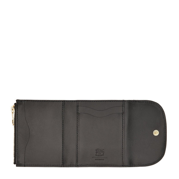 Maggio | Women's small wallet in leather color black