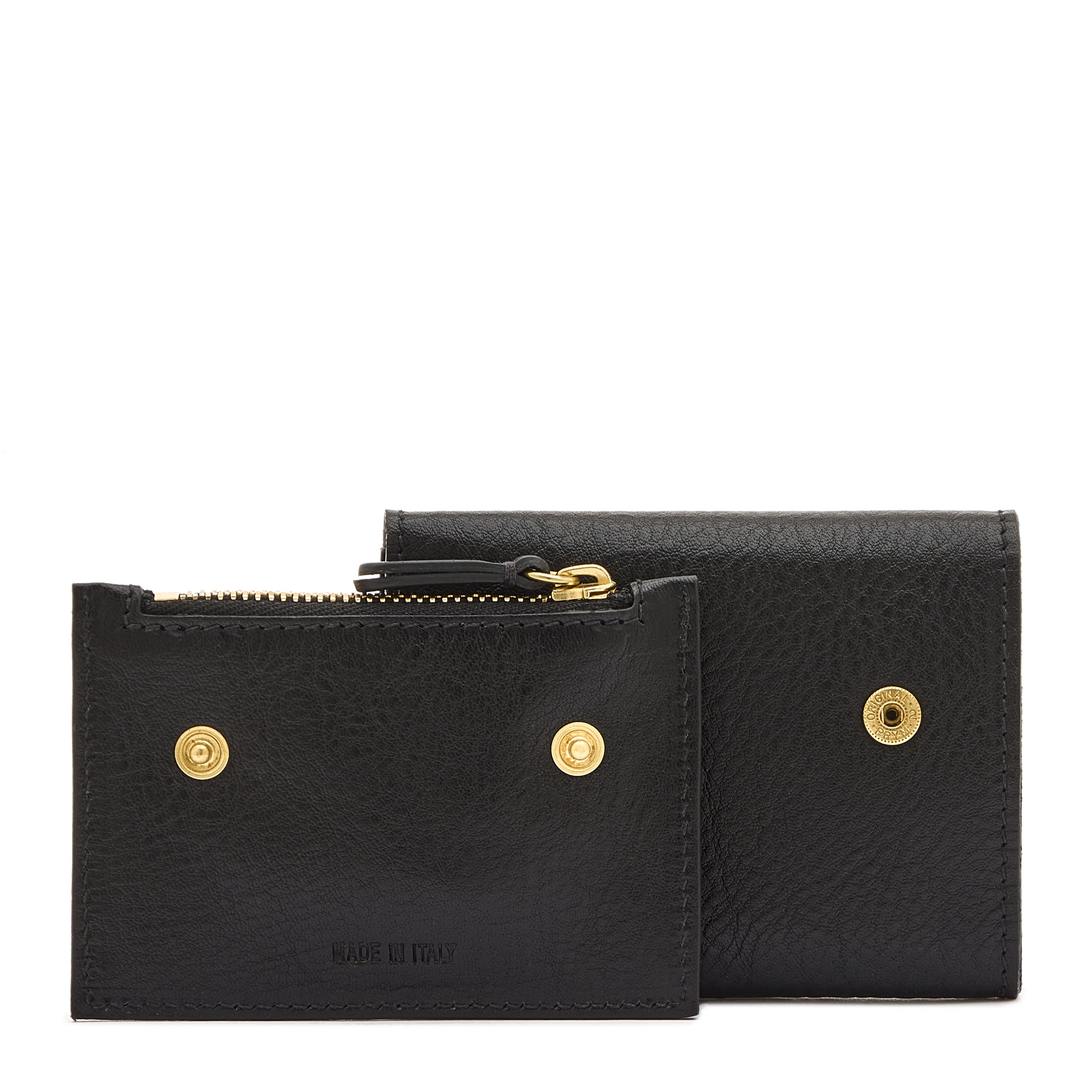 Anna | Women's small wallet in leather color black