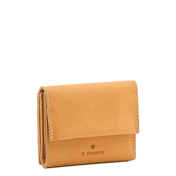 Anna | Women's small wallet in leather color natural