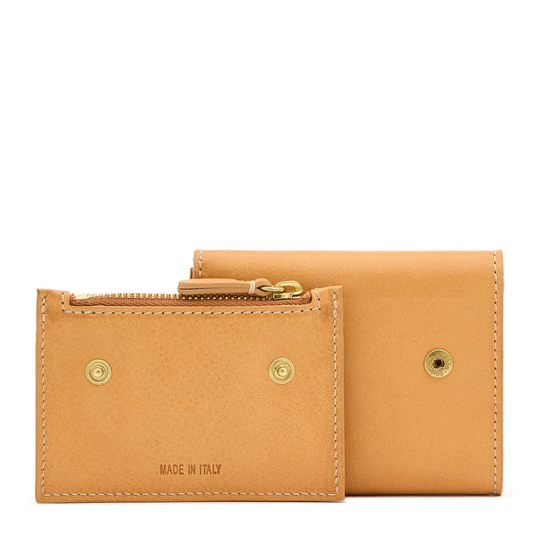 Anna | Women's small wallet in leather color natural